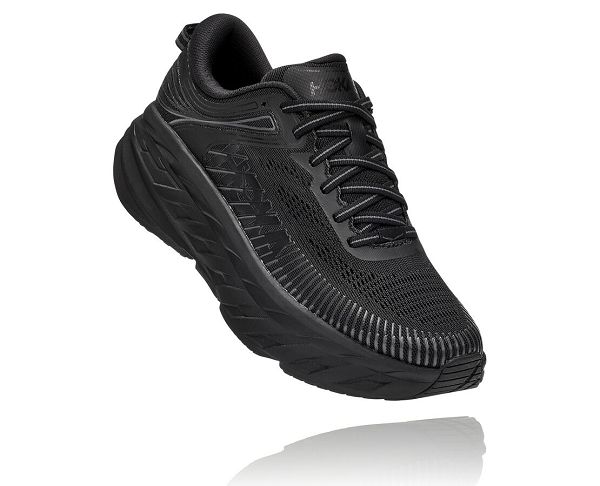 Hoka One One Bondi 7 Outlet - Hoka One One Mens Orthopedic Shoes Black ...